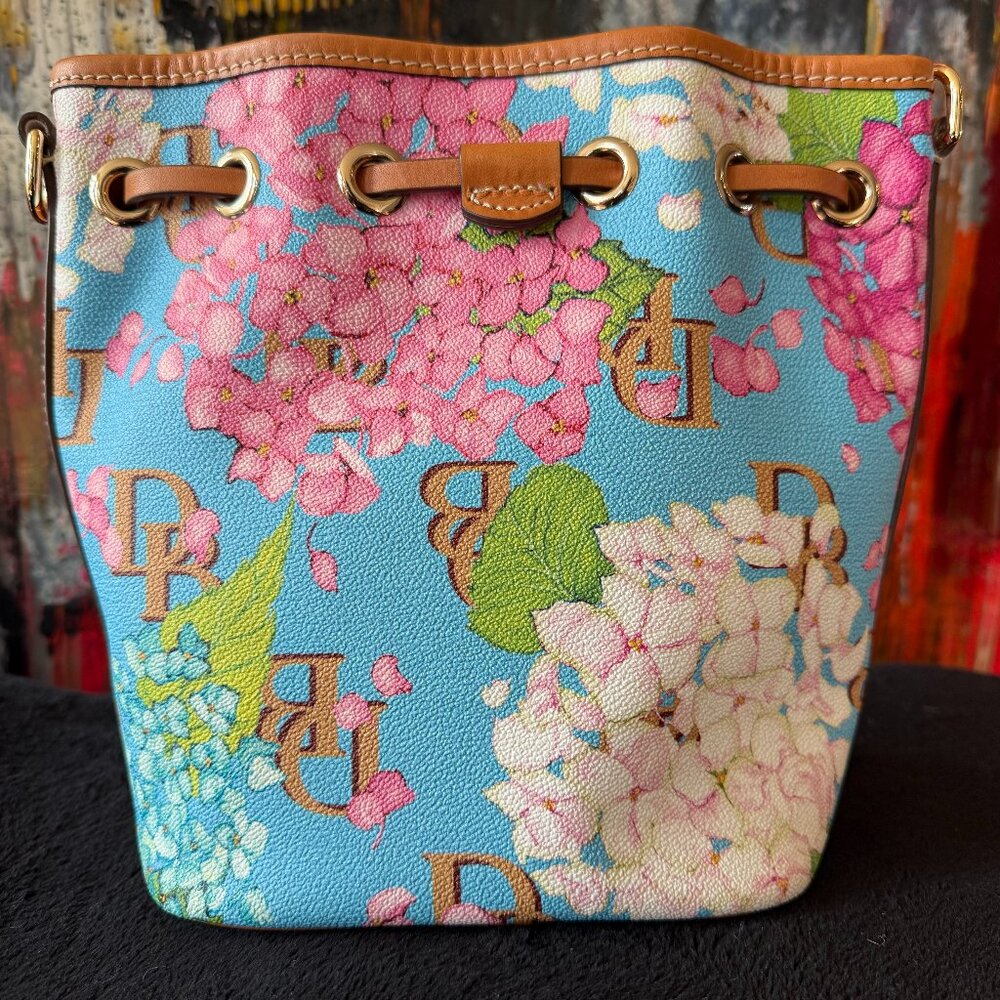 Dooney & Bourke Hydrangea Bucket Bag